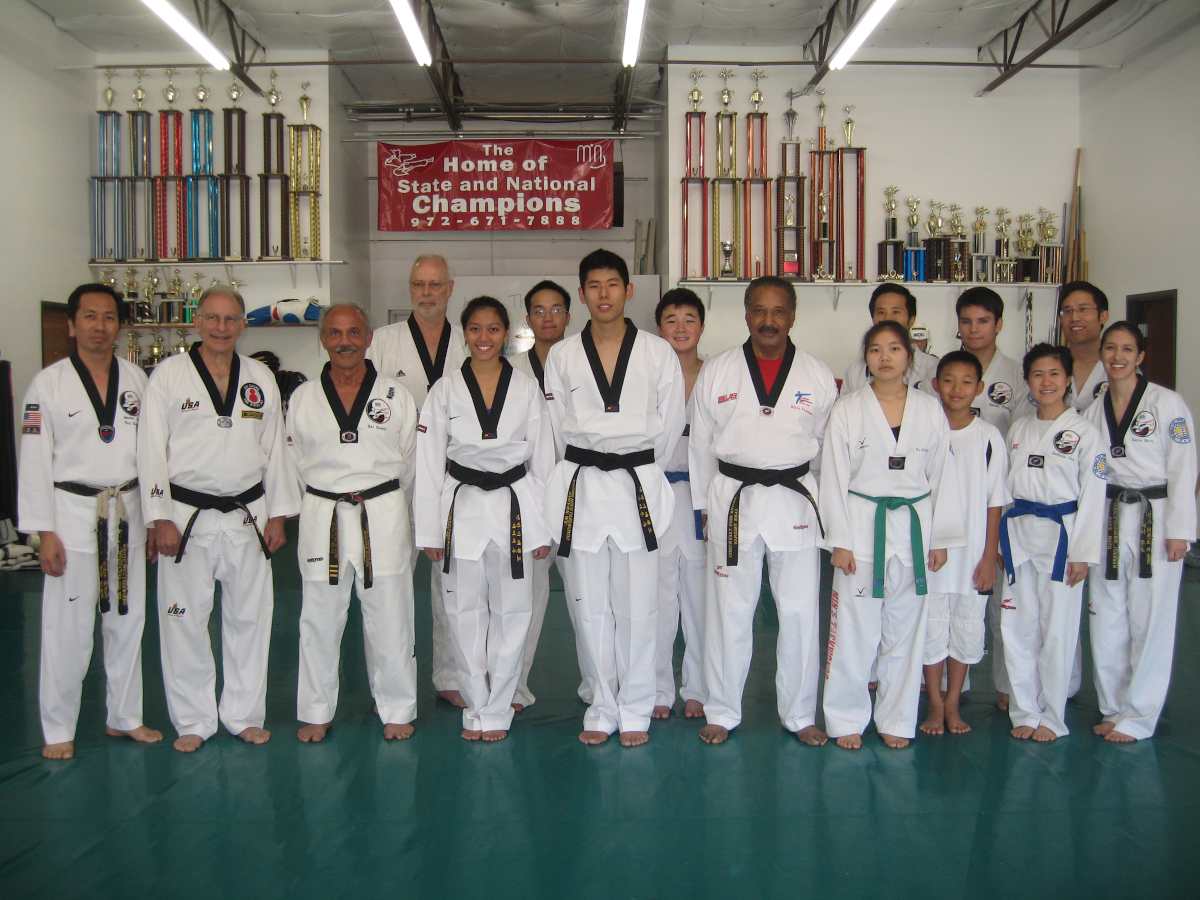 mins taekwondo black belt test